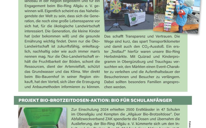 Allgäuer Bio-Nachrichten 2025